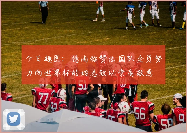 今日趣图：德尚称赞法国队全员努力向世界杯的姆总致以崇高敬意